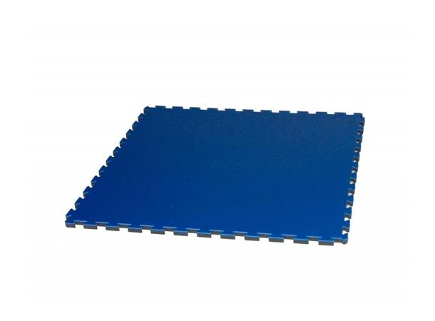 Treningsgulv matte - 100x100cm Blå